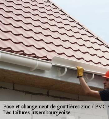 Entreprise Bauer vous garantit une prestation de qualité en pose et changement de gouttières à Manternach