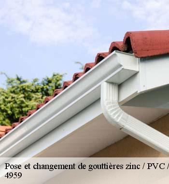  Demande de devis de pose de gouttières en alu, zinc ou PVC, adressez-vous à Entreprise Bauer