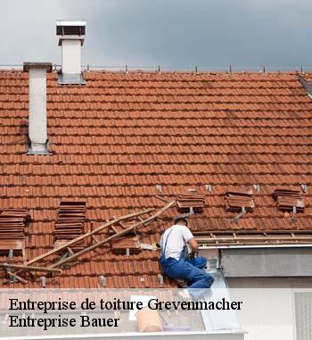 8.	Entreprise de toiture Entreprise Bauer à Grevenmacher : ses tarifs de remplacement de tuile sont les moins chers