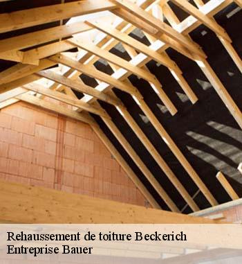Optez pour les services de Entreprise Bauer pour un rehaussement de toiture à  Beckerich 