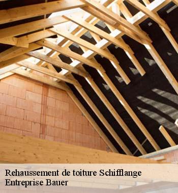 Pour un rehaussement de toiture, fiez-vous à l’expertise de Entreprise Bauer, un couvreur charpentier à Schifflange