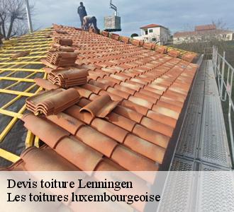 15.	Les toitures luxembourgeoise , le couvreur que vous devez contacter pour obtenir un devis de travaux d’entretien de toiture à Lenningen