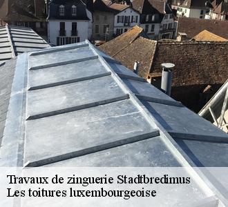 Couvreur à Stadtbredimus pour la pose de votre noue en zinc