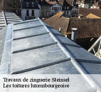 Couvreur à Steinsel pour la pose de votre noue en zinc