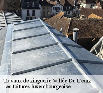 Couvreur à Vallée De L'ernz pour la pose de votre noue en zinc