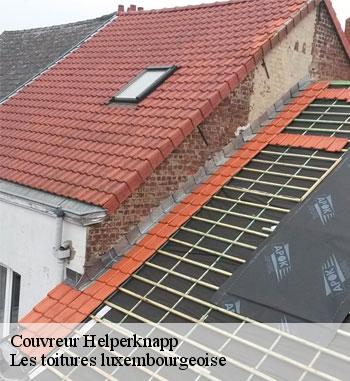 Rénovation toiture à Helperknapp